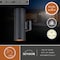 Vaxcel Chiasso Aluminum 2 Light Dusk to Dawn Black Contemporary Outdoor Tube Wall Light T0653 - alternate 8